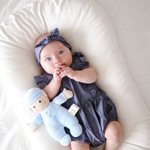APPLE PARK - First Baby Doll - Blue